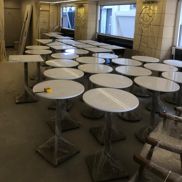 Mersin Mermer Cafe Masaları